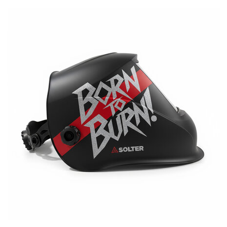 Zijaanzicht Born to Burn